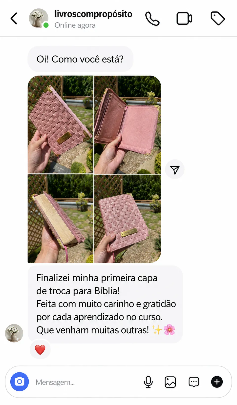 Depoimento real de aluna 4